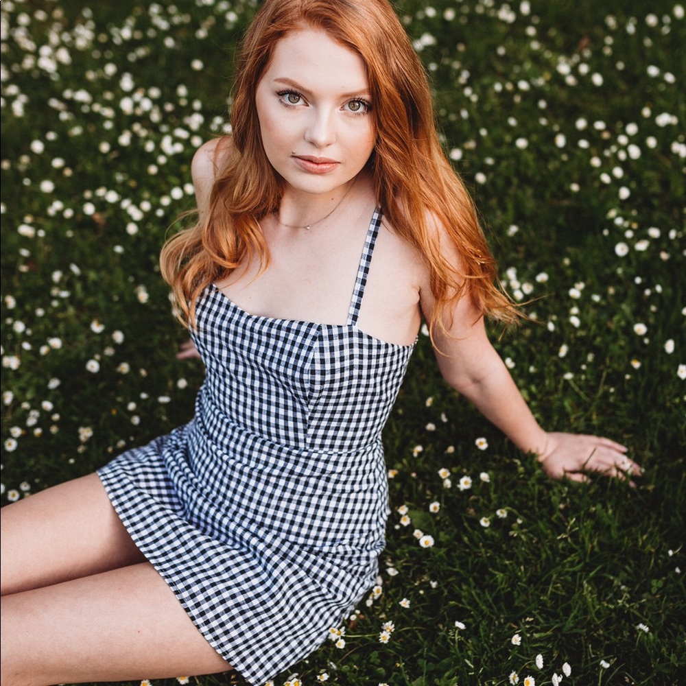 Checkered/Plaid/Gingham Brandy Dress